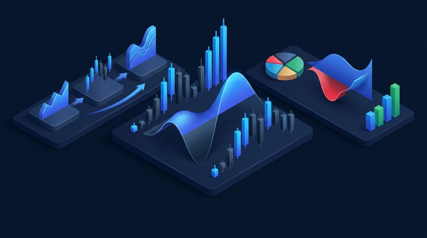 Dividend ETF portfolio overview on dark financial screen
