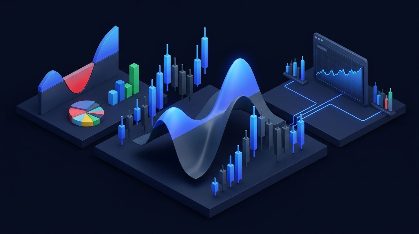 Options income strategy compared to dividend portfolio on dark financial dashboard
