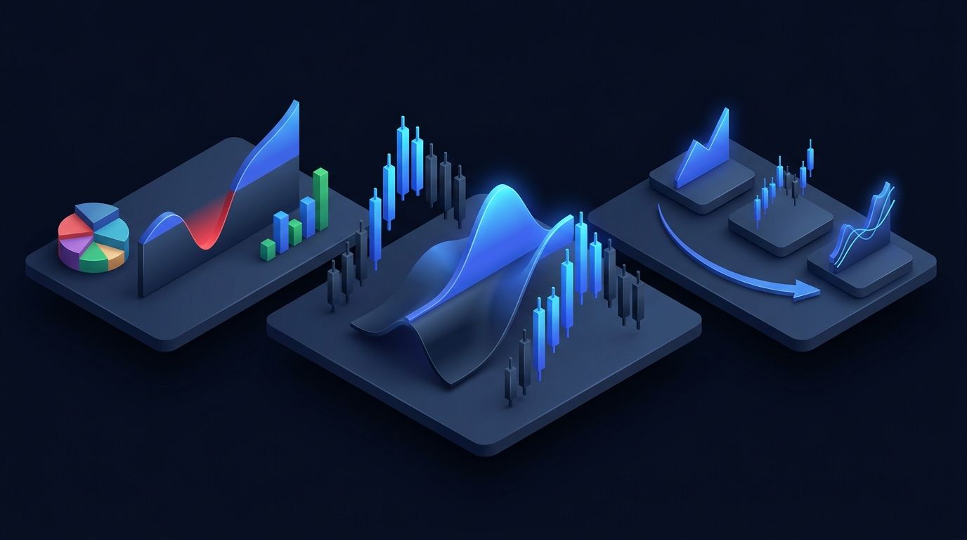 REIT dividend income structure and yield comparison on dark financial chart