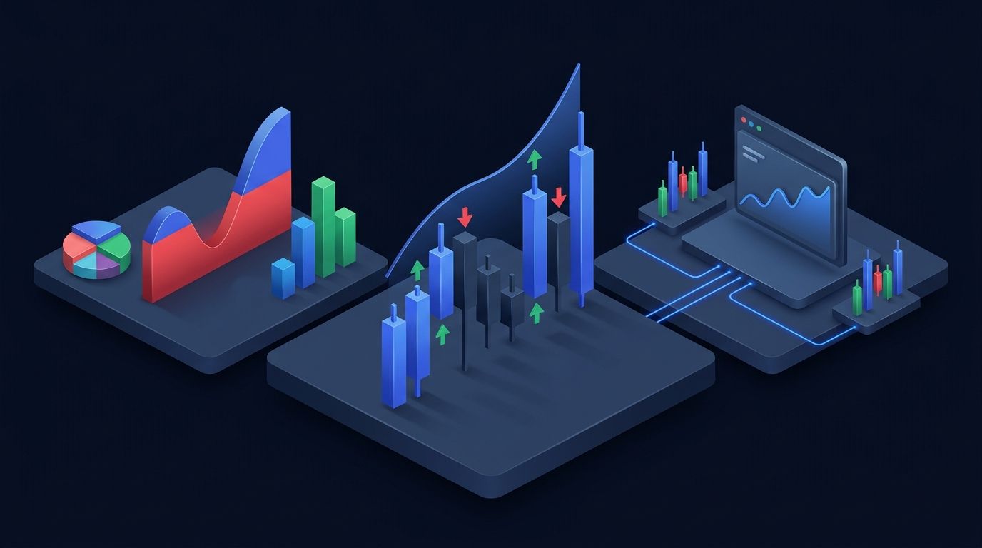 Forex currency pairs and prop firm dashboard on a dark background