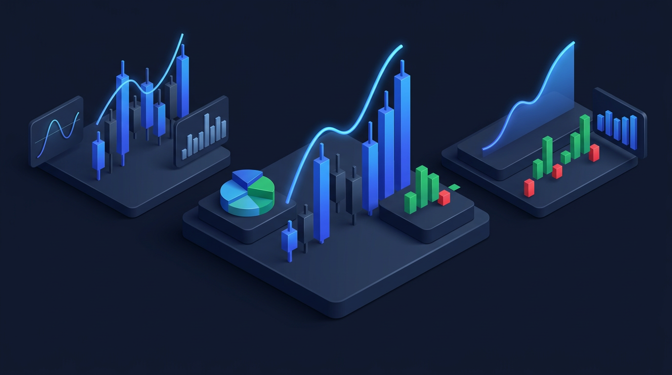 Prop firm monthly income calculator showing realistic return projections on dark dashboard