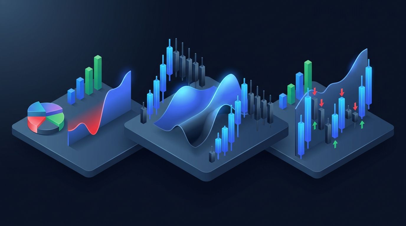 Credit spread payoff diagram showing maximum profit zone and defined maximum loss on dark financial chart