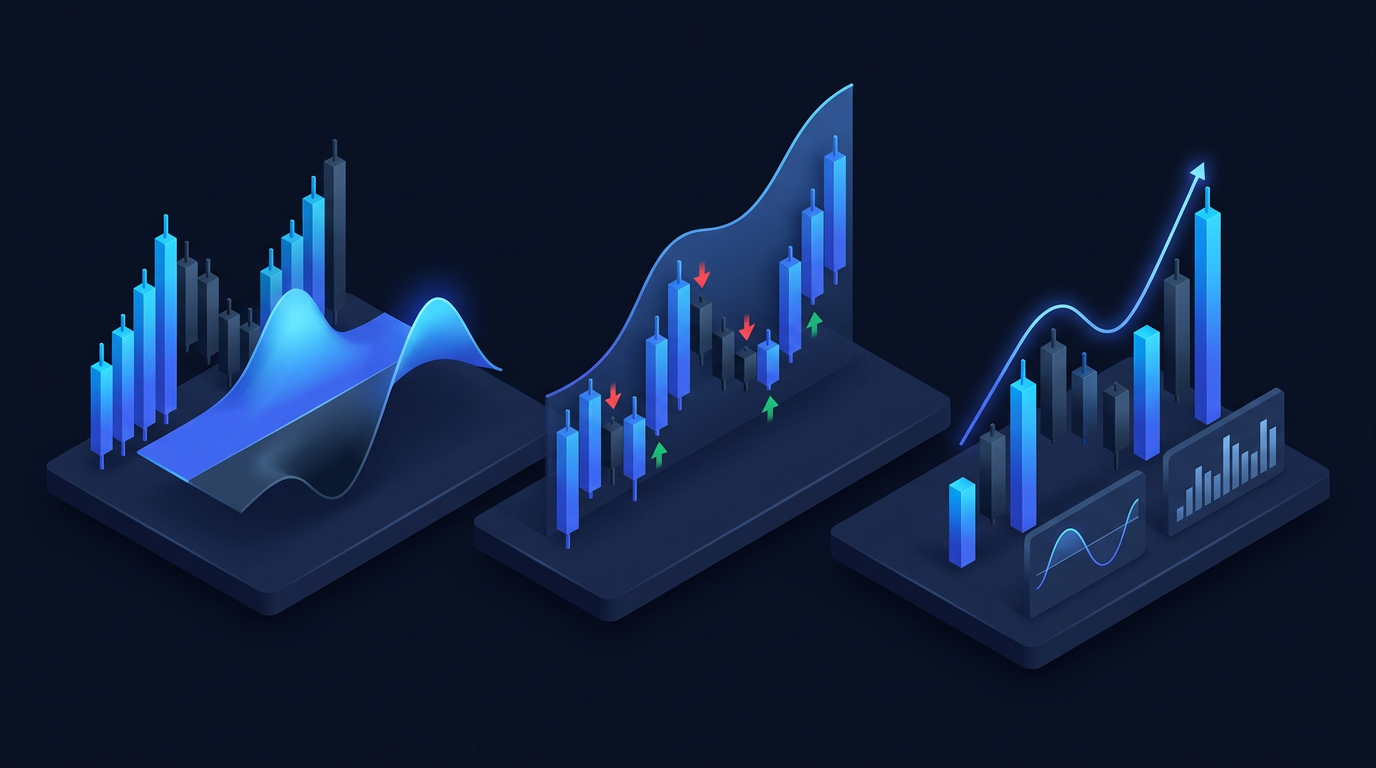 Trading execution diagram showing expected price versus actual fill price with slippage gap highlighted