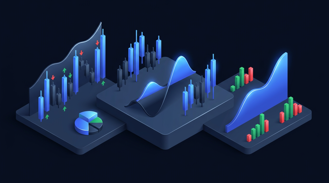 Automated options trading platform dashboard showing trade execution, equity curve, and strategy performance metrics