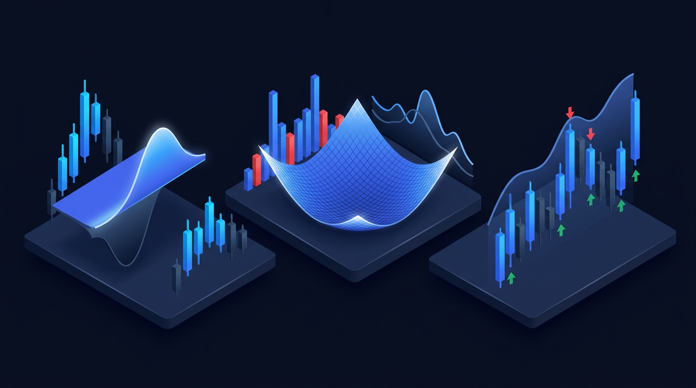 Iron condor profit accumulation diagram showing theta decay, IV compression, and range-bound price action contributing to returns
