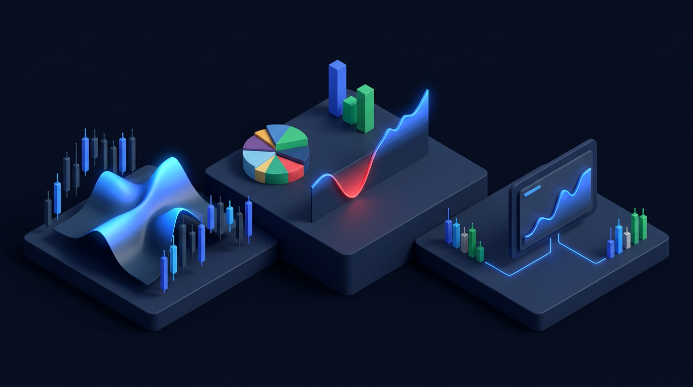 Options position alert setup on dark trading dashboard