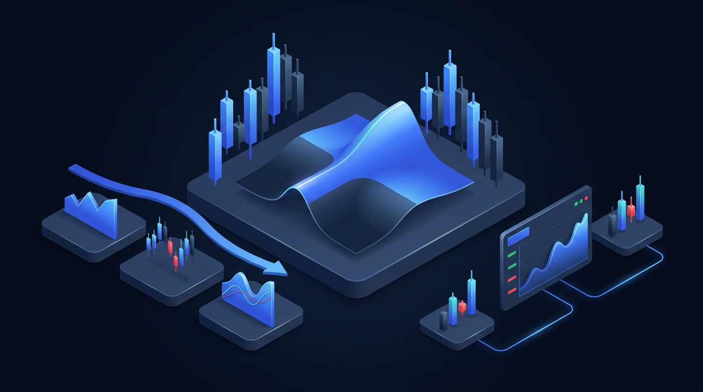 Options approval application form on dark navy background with financial icons