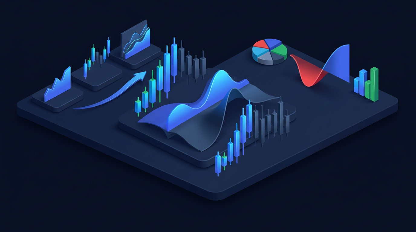 Iron condor expiration date selection on dark financial background