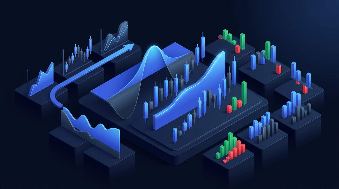 Iron condor strategy chart with $25,000 account diversified positions on dark navy background