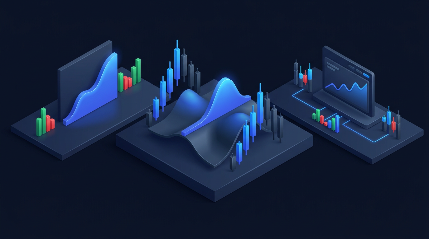 Pricing tier comparison chart for options automation platforms on dark navy background