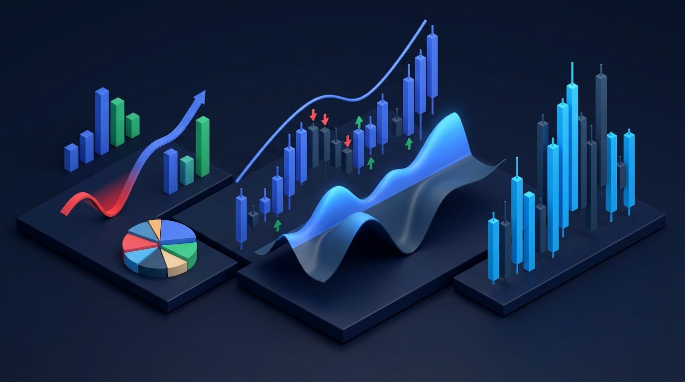 Budget allocation chart divided into risk categories for a trading account