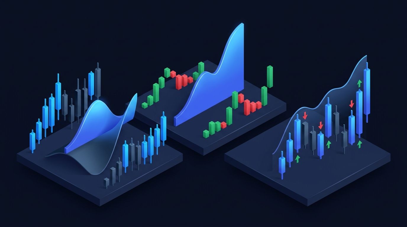 Tax documents and options trading screen on a desk