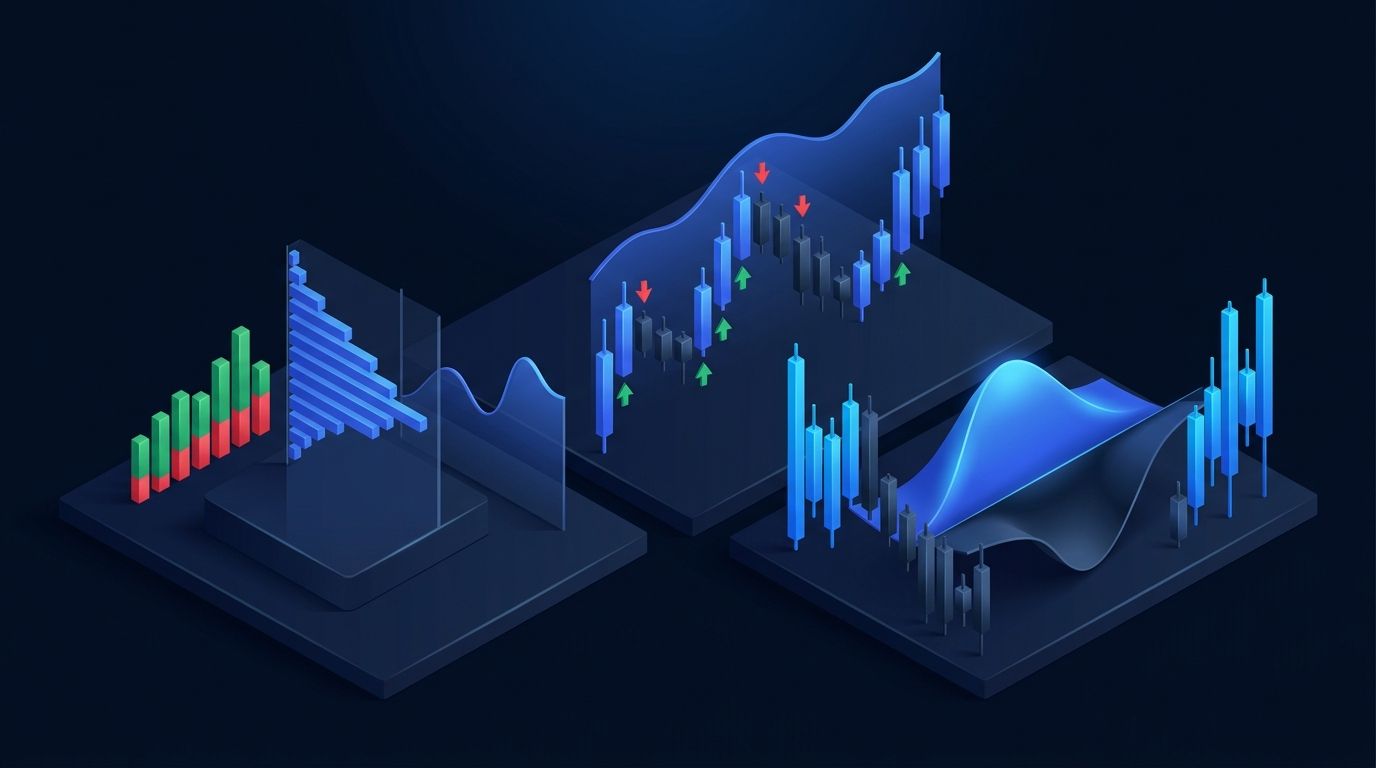 Multiple monitors showing options flow data with highlighted unusual activity