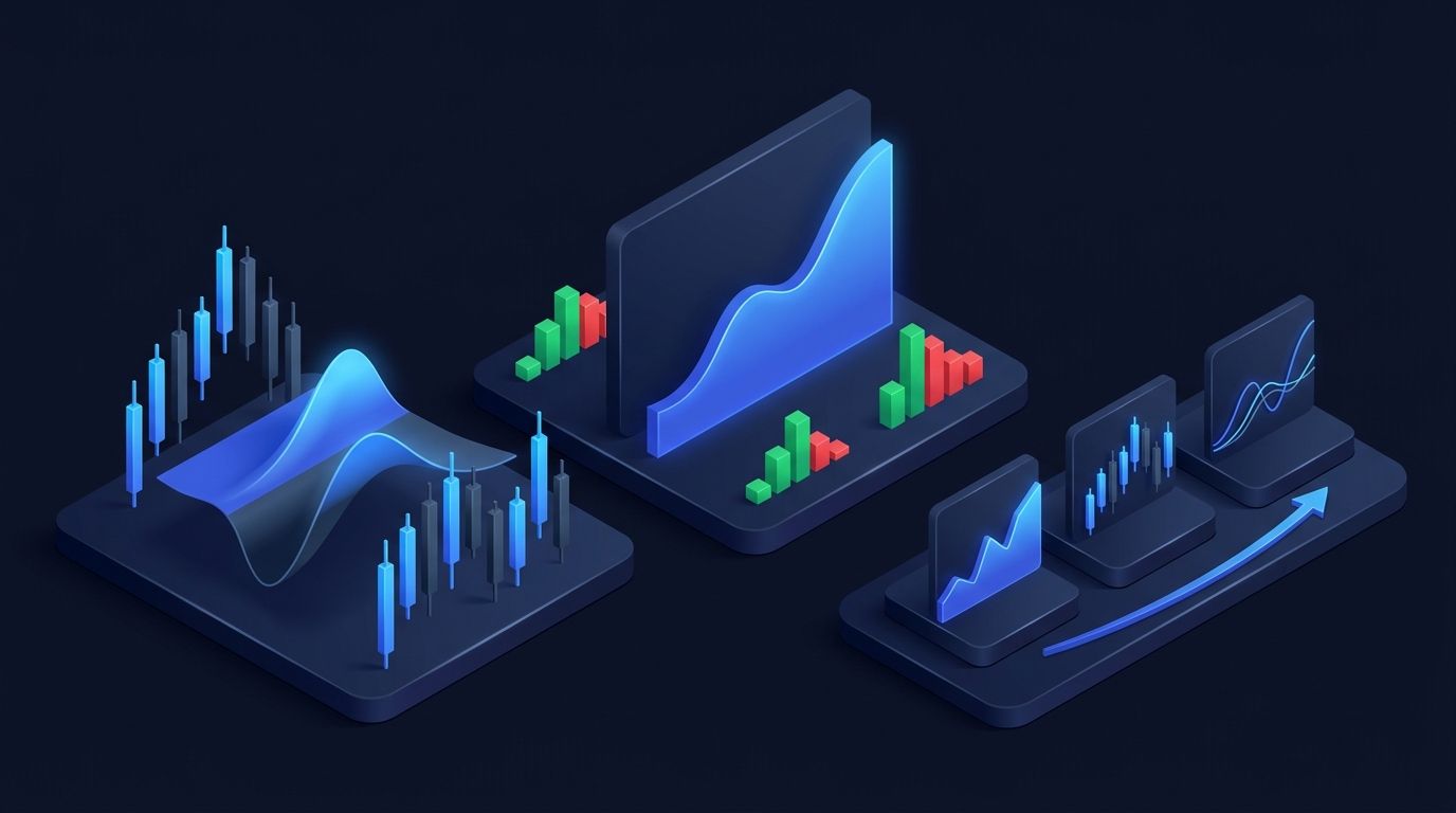 Person completing a quick setup process on a laptop for automated options trading
