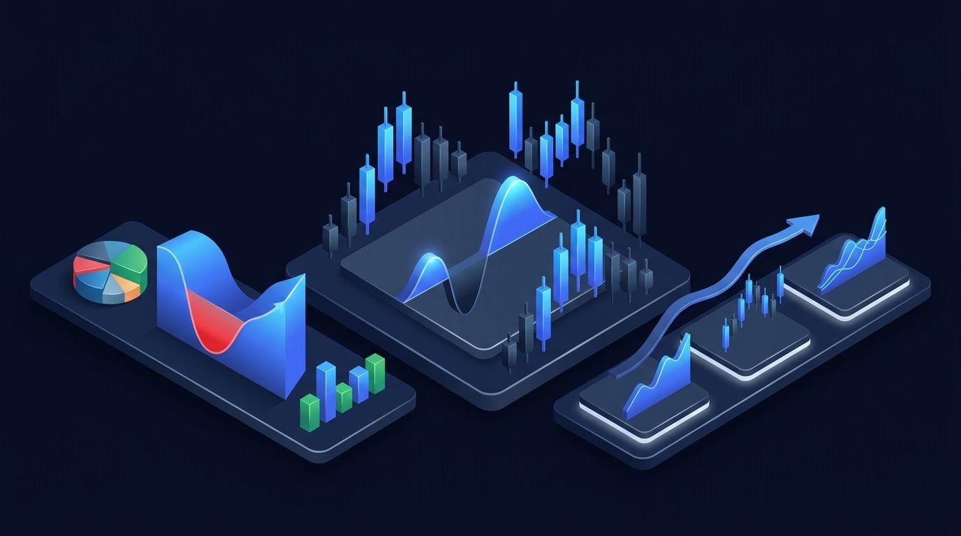 Beginner investor reading about options trading basics on a laptop with a notebook nearby