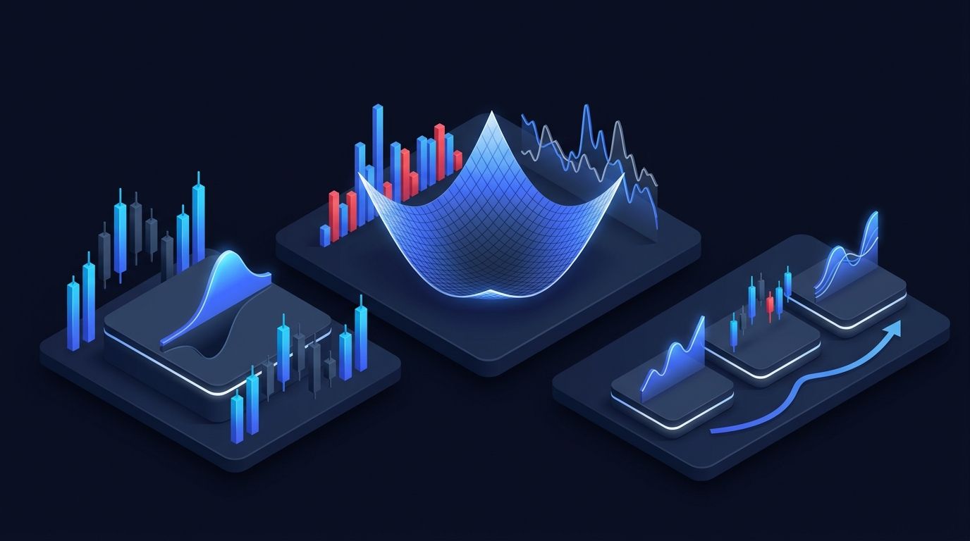 Options trader reviewing volatility data and calendar to identify optimal iron condor entry timing