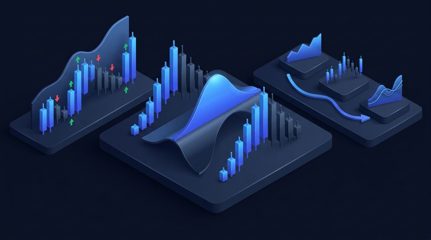 Trader reviewing market conditions and deciding not to enter a position due to unfavorable signals