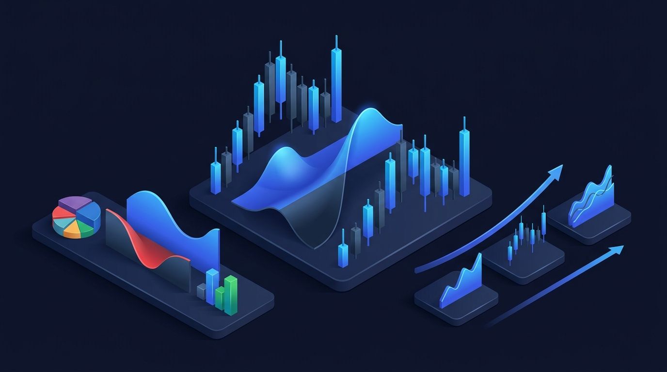 Risk probability distribution chart showing Value at Risk threshold for options trading