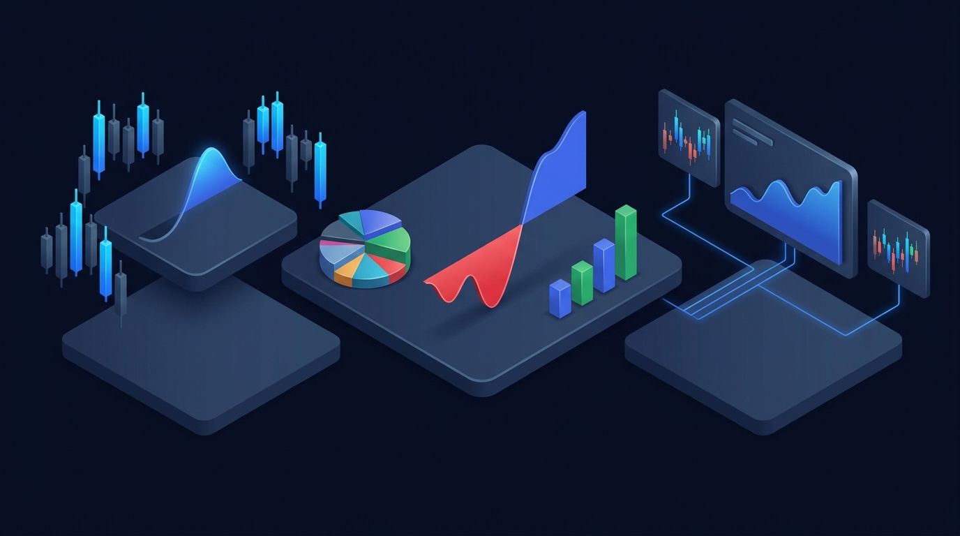 Tax planning documents alongside options trading screens at year-end