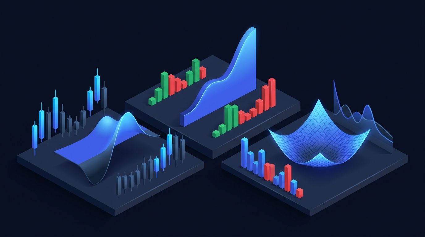 Chart comparing options income returns and crypto performance in 2025