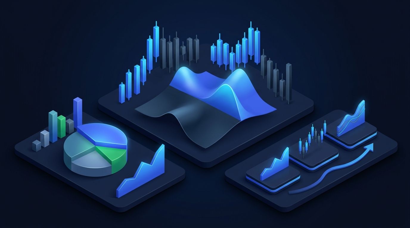 A financial dashboard showing multiple income streams from different strategies