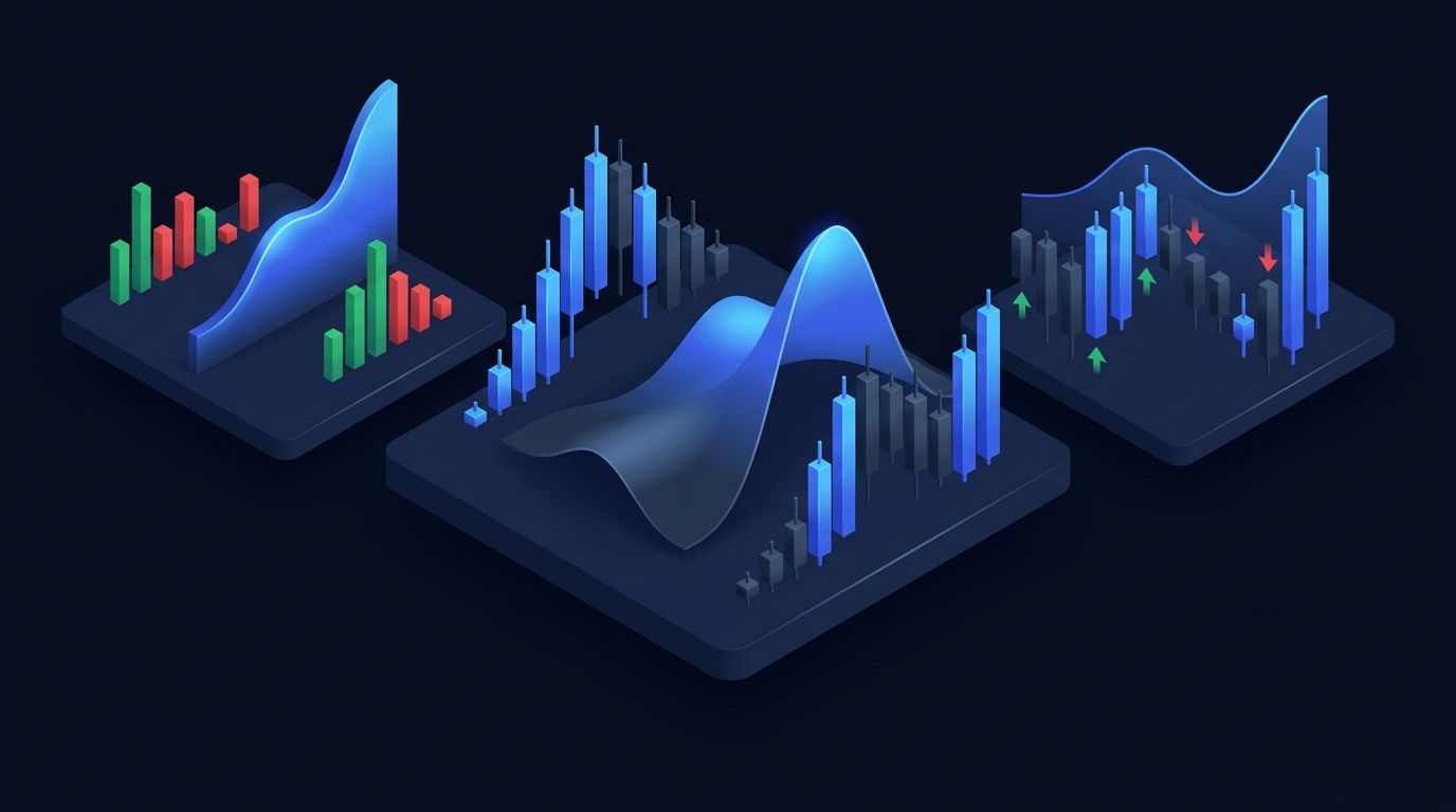 A side-by-side comparison screen showing options copy trading platform features