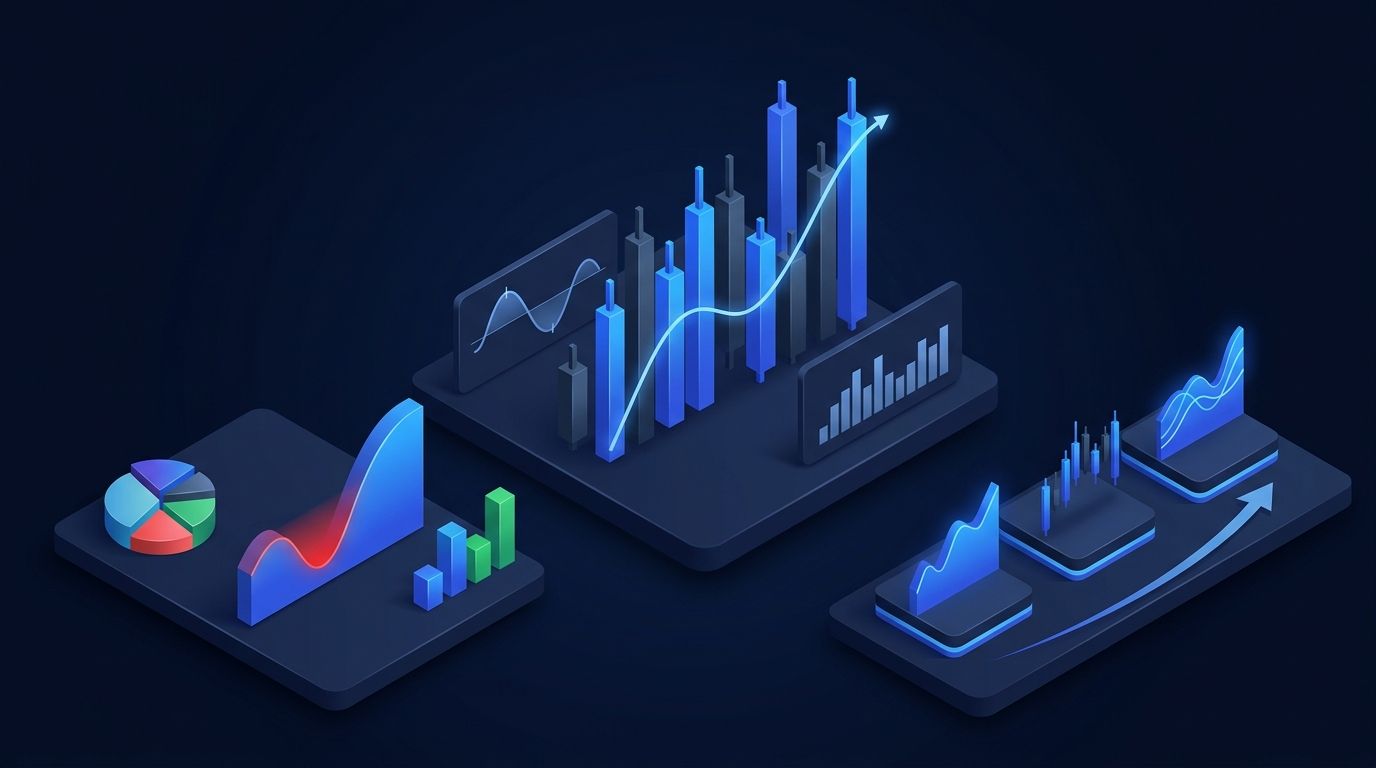 Price chart showing a breakout above resistance level on dark background