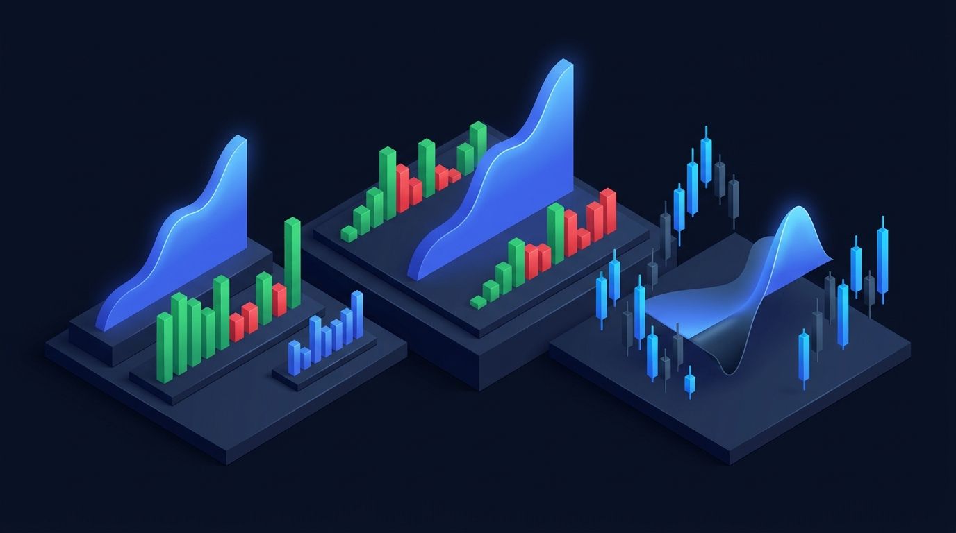 Options income tracking dashboard on a dark screen