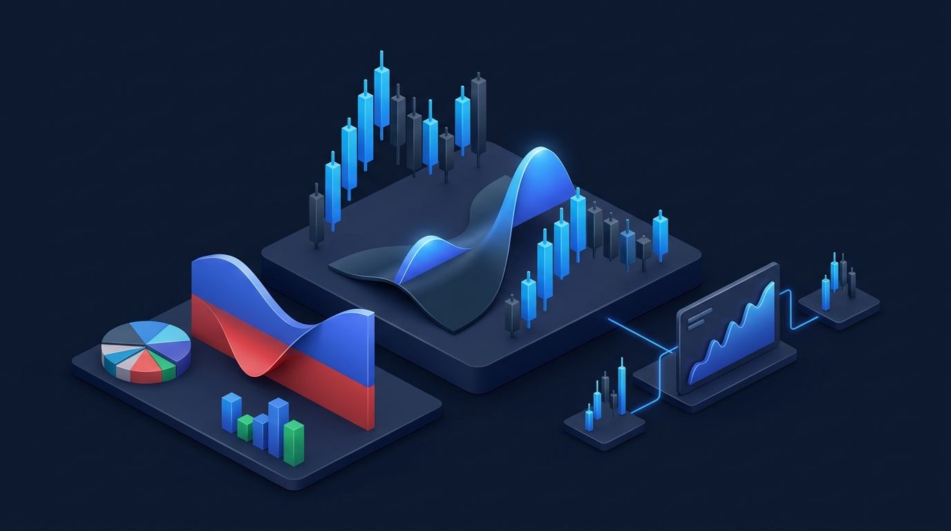 Monthly return chart for options income strategy