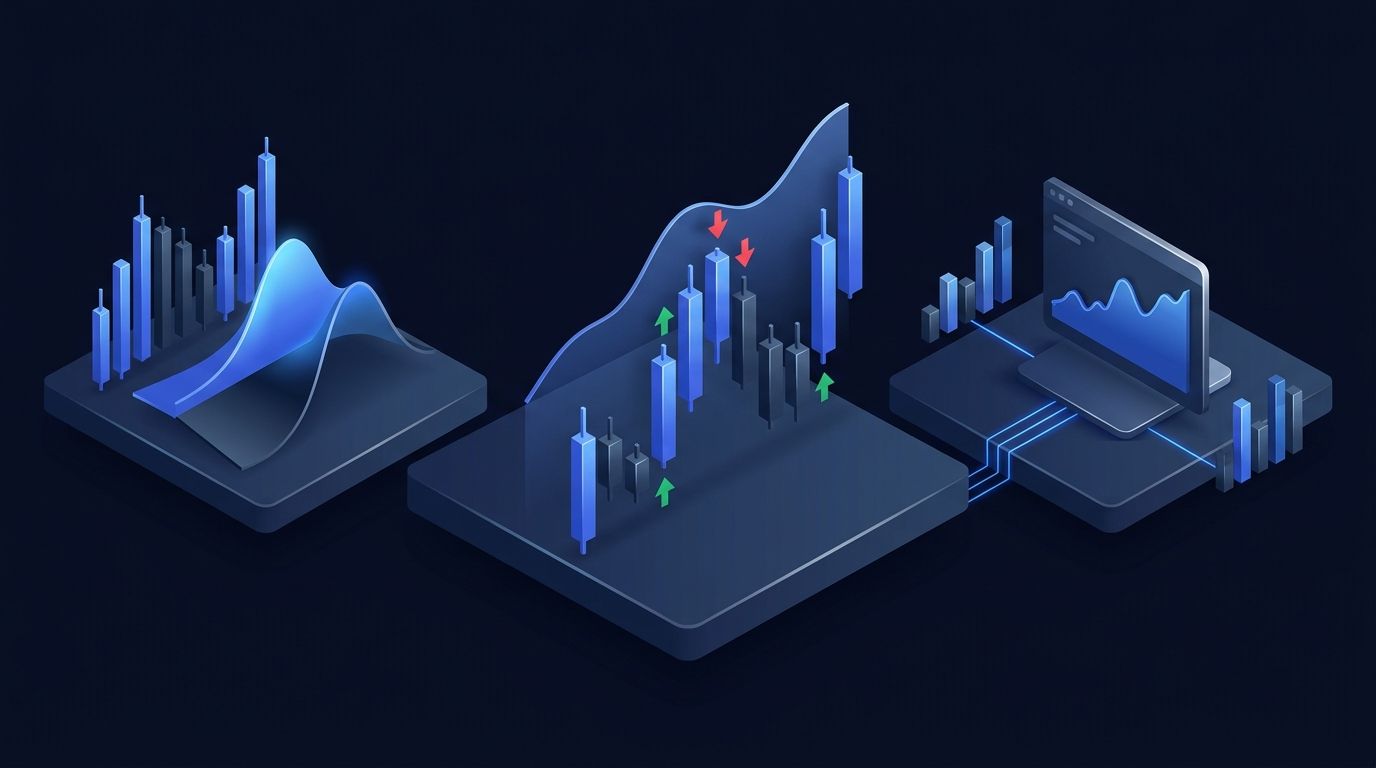 Copy trading options diagram showing signal flow to multiple accounts